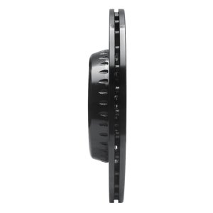 Mercedes-Benz C350E Brake Rotor (1) - Rear Right - R1 Concepts - Drilled & Slotted - Black - `15-`23 Mercedes-Benz C350E Brake Rotor (1) - Rear Right - R1 Concepts - Drilled & Slotted - Black - `15-`23